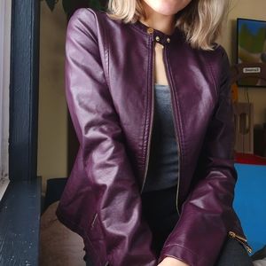 Vegan Leather Jacket